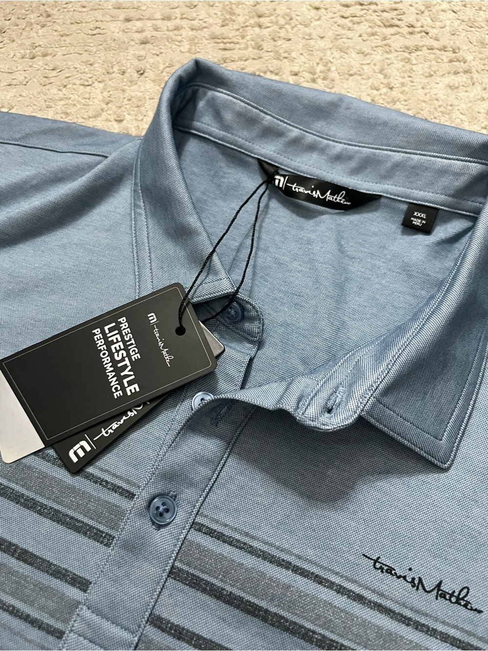 NWT Travis Mathew Year After Year Polo